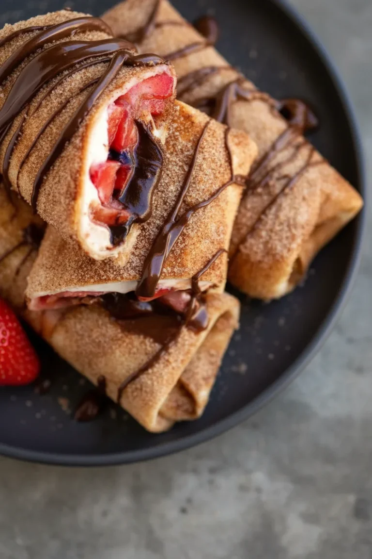 Chocolate Strawberry Cheesecake Chimichangas 10 Best Amazing