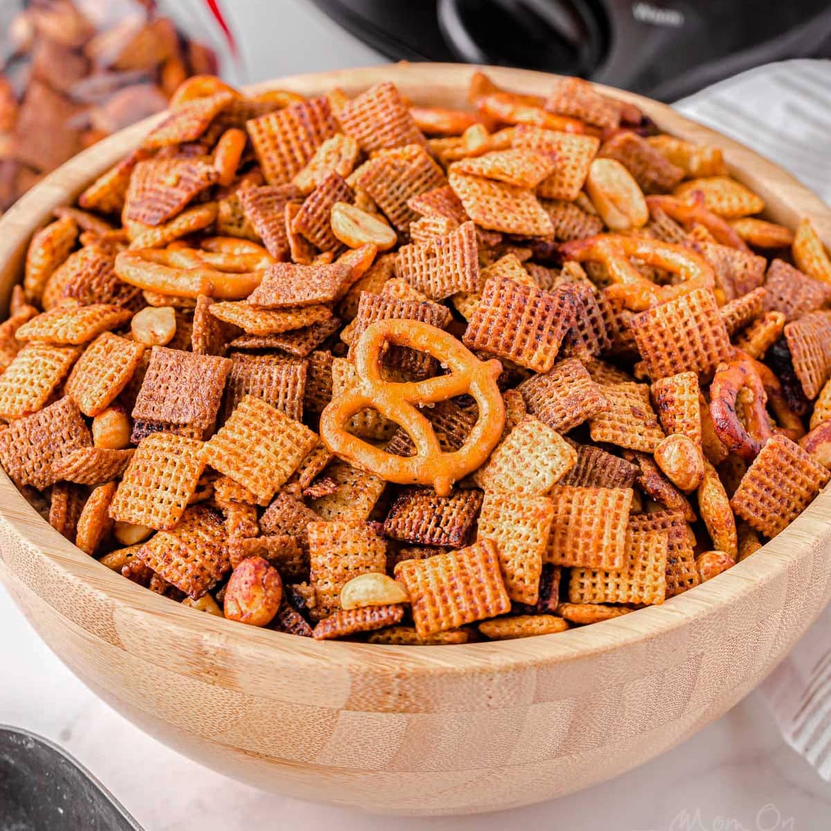 Crockpot Chex Mix — The Ultimate 3-Hour Effortless Snack