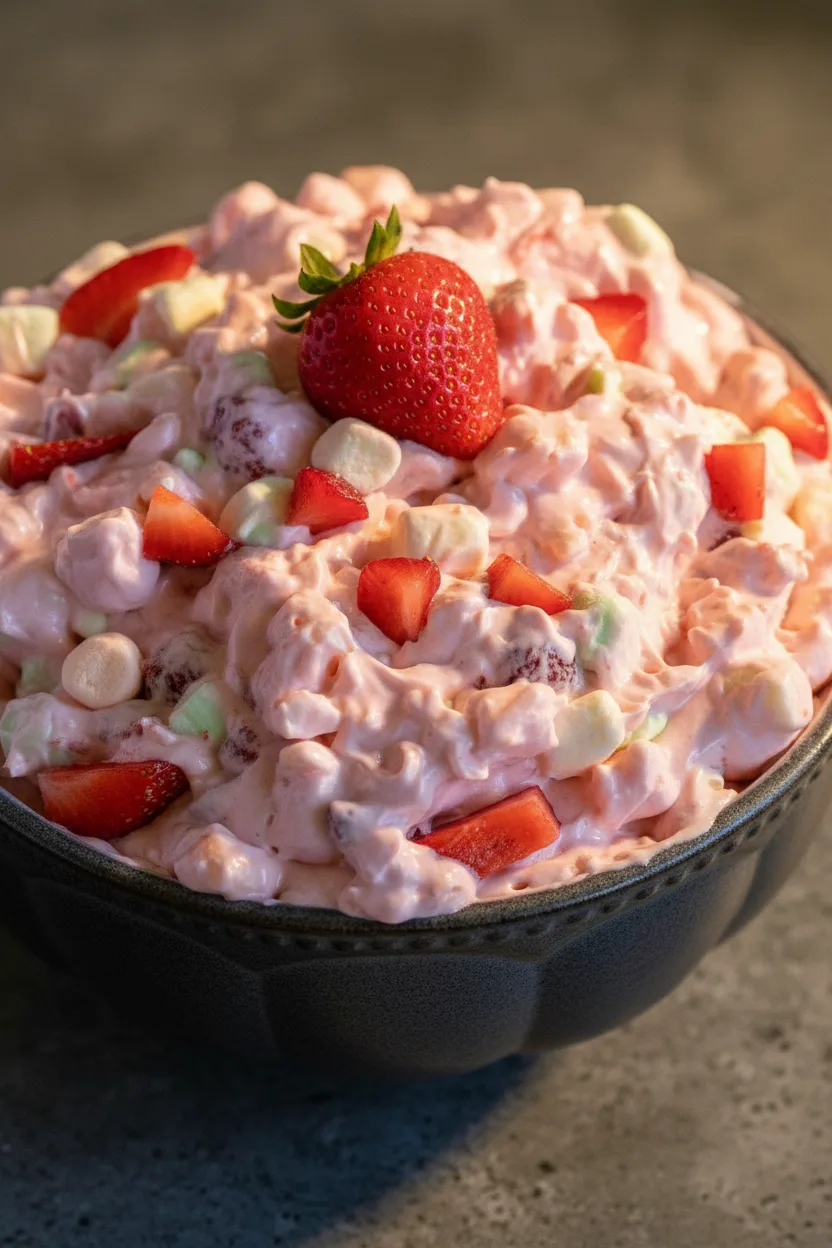 easy-strawberry-fluff-–-a-delicious-one-bowl-dessert-hero-shot