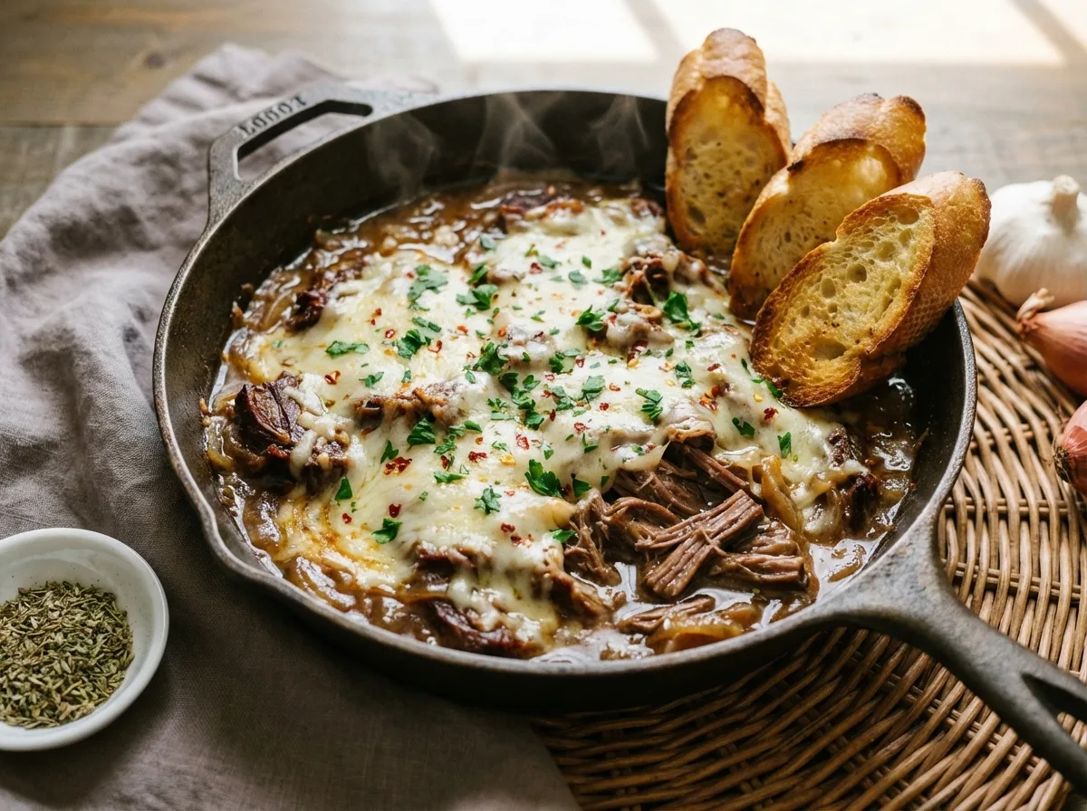 4-Hour French Onion Pot Roast — The Ultimate Tender & Mouthwatering Classic
