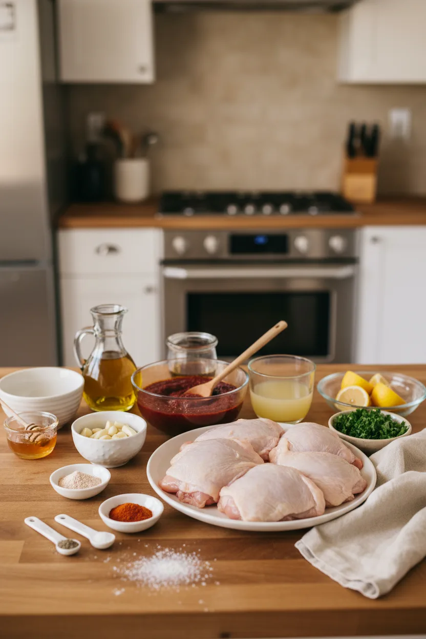 ingredients-harissa-chicken