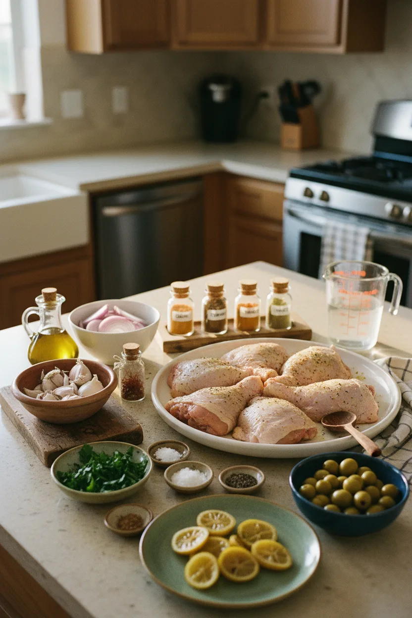 ingredients-how-to-make-moroccan-chicken-tagine