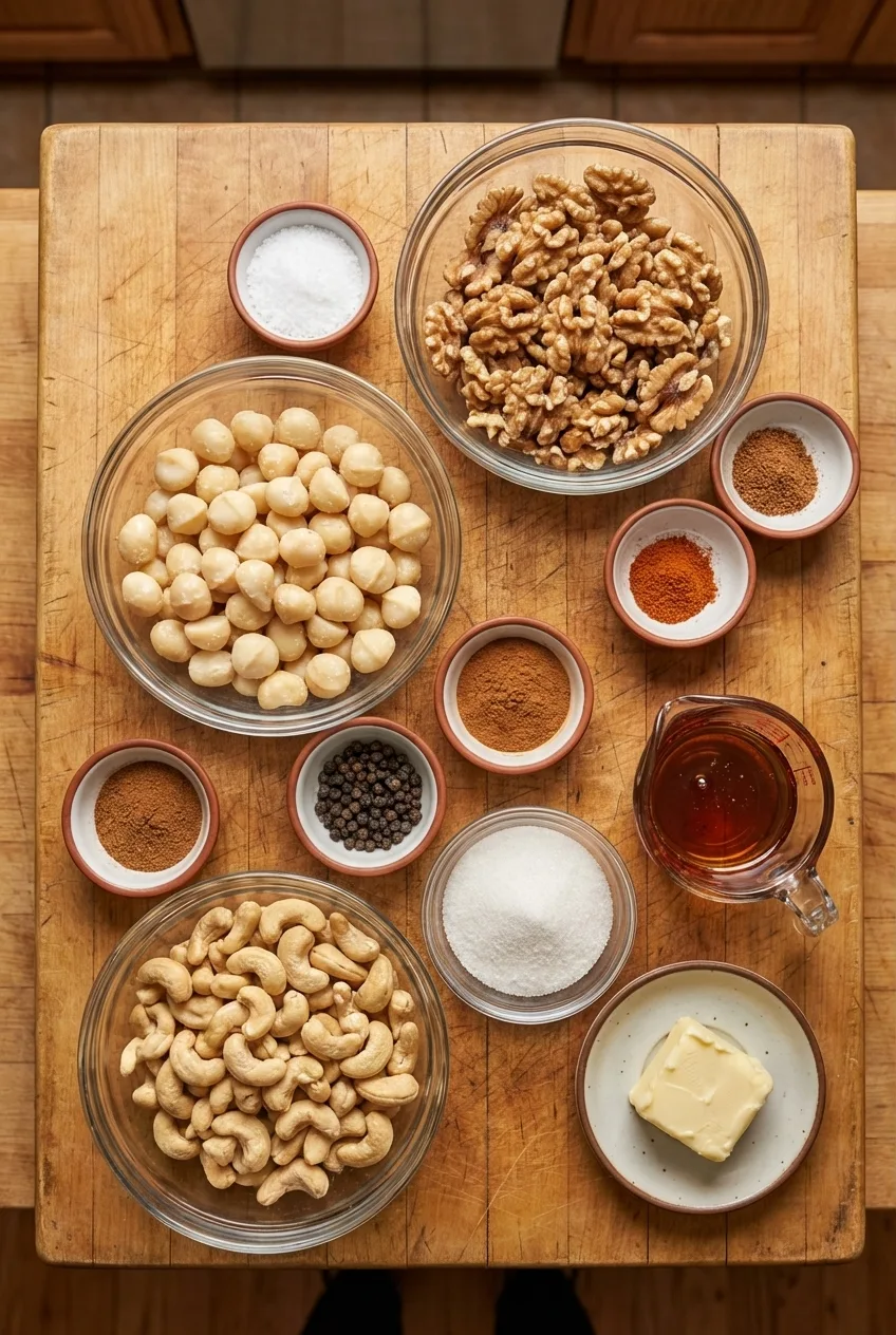 ingredients-roasted-spiced-nuts