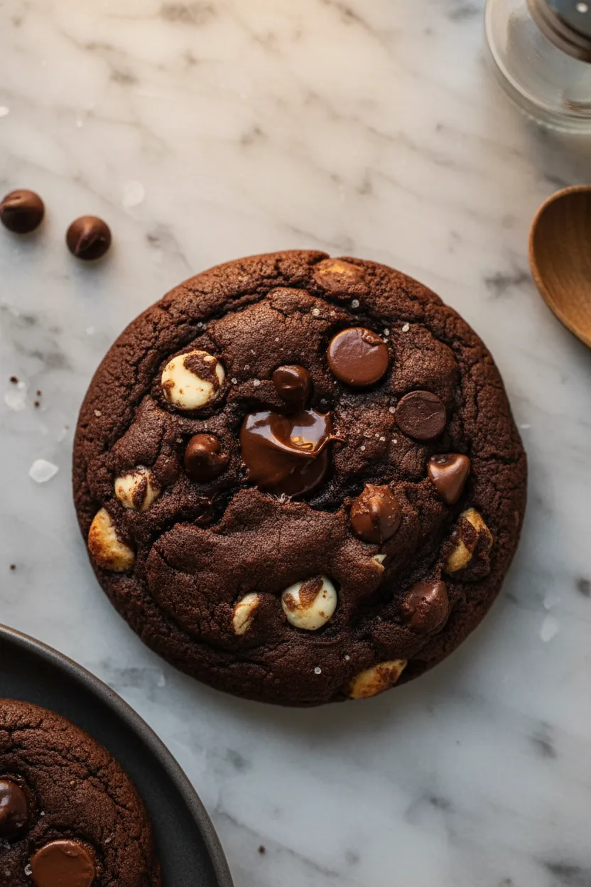 Outrageous Triple Chocolate Cookies