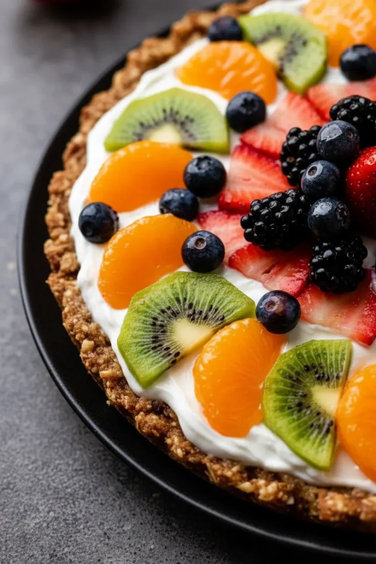 No-Bake Greek Yogurt Fruit Tart: 3 Best Amazing Steps